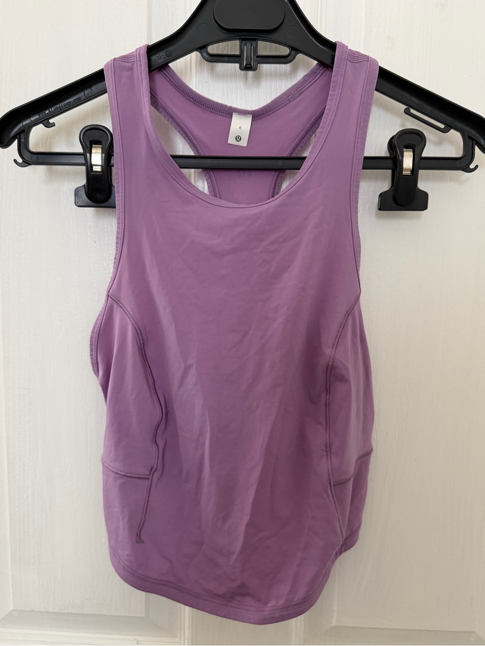Lululemon Purple Racerback Athletic Tank Top